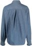 Ports 1961 Geplooide blouse Blauw - Thumbnail 2