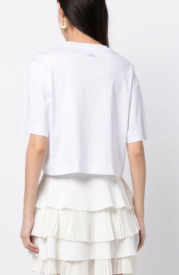 Ports 1961 Blouse met ruches Wit