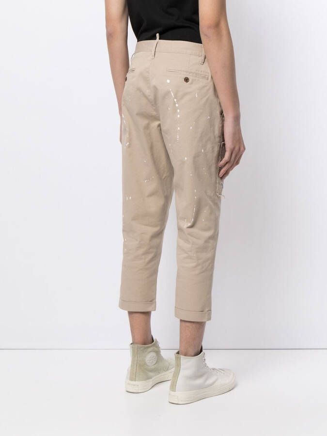 Ports V Cropped broek Bruin