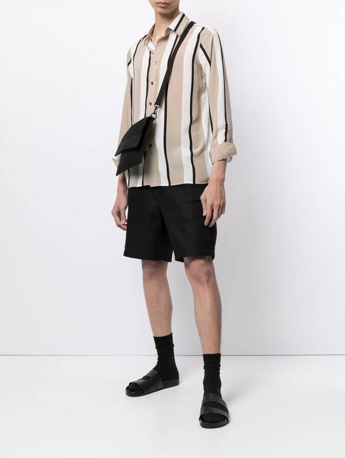 Ports V Gestreept shirt Beige