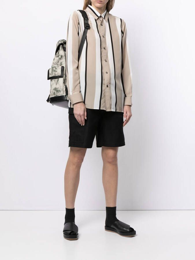 Ports V Gestreept shirt Beige