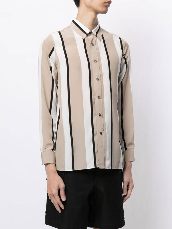 Ports V Gestreept shirt Beige