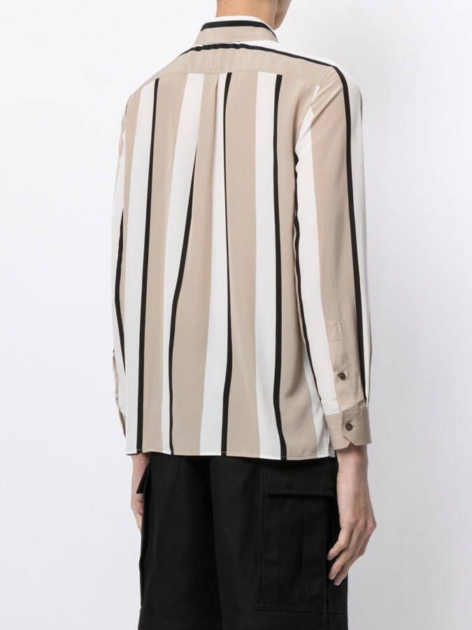 Ports V Gestreept shirt Beige