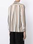 Ports V Gestreept shirt Beige - Thumbnail 5