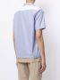 Ports V Gestreept shirt Blauw - Thumbnail 5