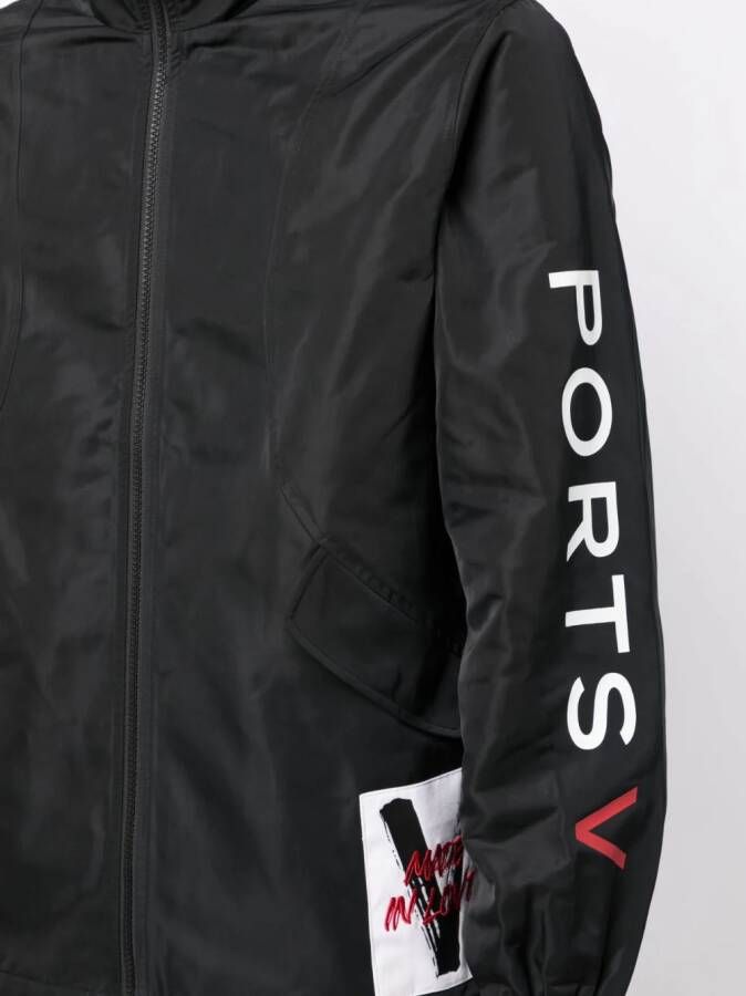 Ports V Jack met logopatch Zwart