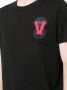 Ports V T-shirt met geborduurd logo Zwart - Thumbnail 5