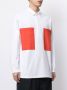 Ports V Poloshirt met contrastvlak Wit - Thumbnail 3