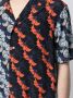 Ports V Shirt met bloe print Blauw - Thumbnail 5