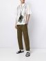 Ports V Shirt met geometrische print Wit - Thumbnail 2