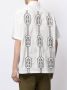 Ports V Shirt met geometrische print Wit - Thumbnail 4