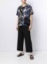 Ports V Shirt met marmerprint Blauw - Thumbnail 2