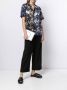 Ports V Shirt met marmerprint Blauw - Thumbnail 3