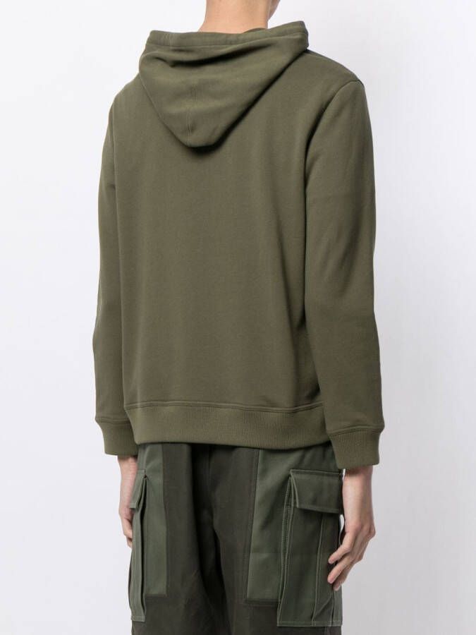 Ports V Sweater met print Groen