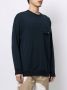 Ports V Sweater met ronde hals Blauw - Thumbnail 4