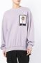 Ports V Sweater met ronde hals Paars - Thumbnail 5