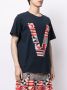 Ports V T-shirt met logo Zwart - Thumbnail 4