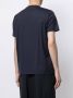 Ports V T-shirt met monogram print Blauw - Thumbnail 4