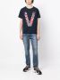 Ports V T-shirt met monogramprint Blauw - Thumbnail 2
