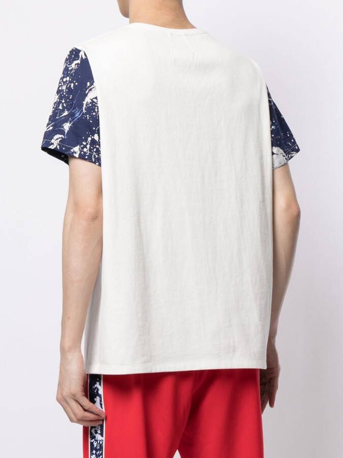 Ports V T-shirt met print Rood