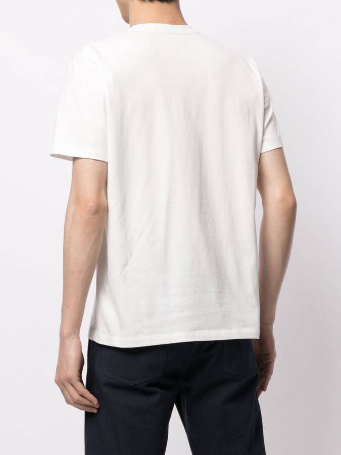 Ports V T-shirt met print Wit
