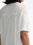 Post Archive Faction Overhemd met logoprint Wit - Thumbnail 5
