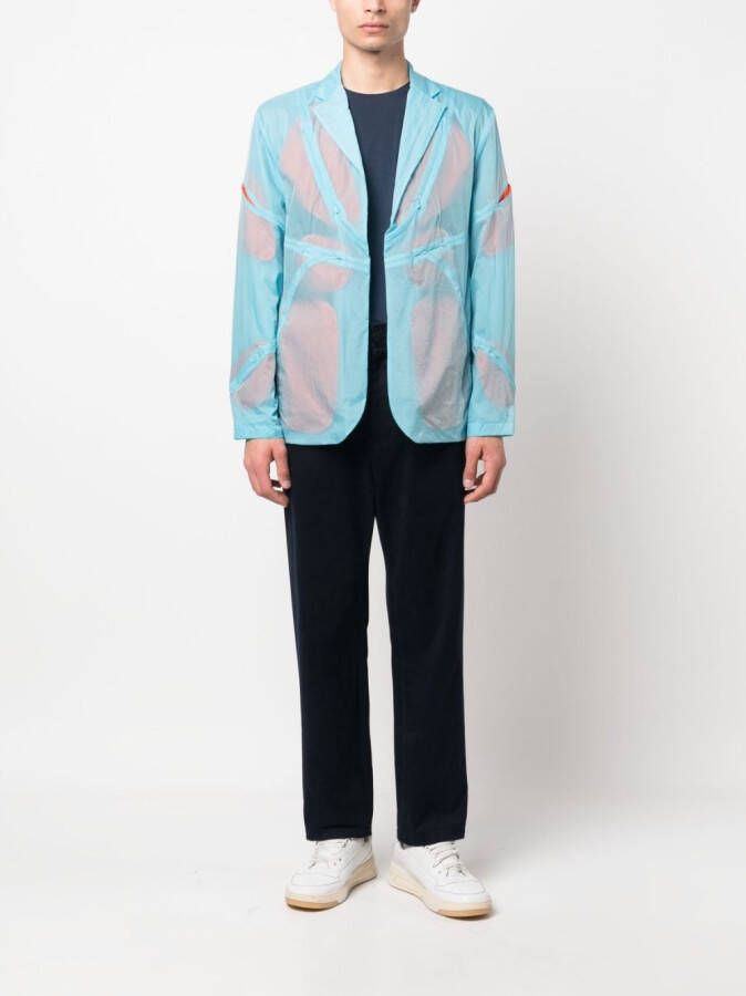 Post Archive Faction Jack met gekerfde revers Blauw