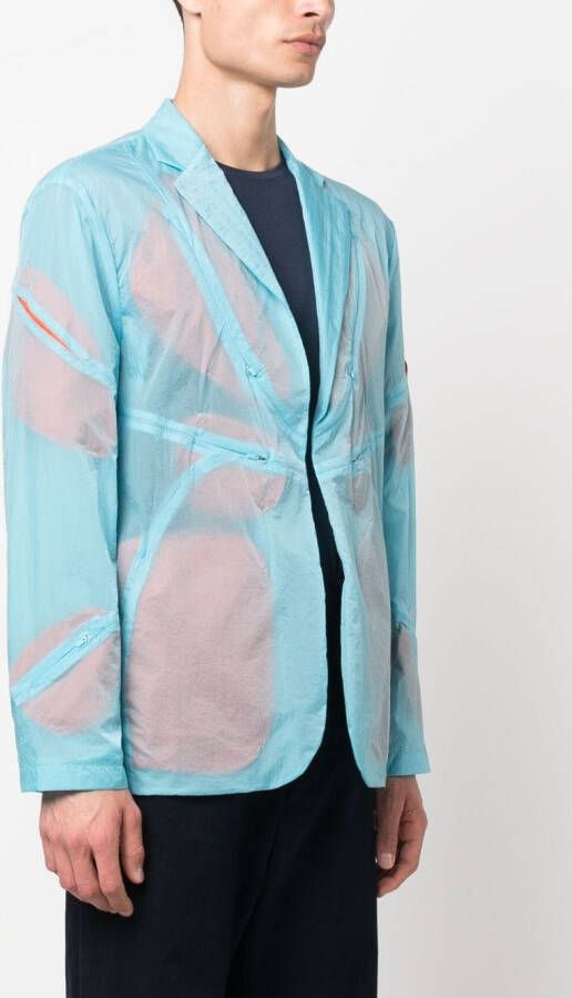 Post Archive Faction Jack met gekerfde revers Blauw