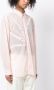 Post Archive Faction Shirt met decoratieve rits Roze - Thumbnail 4