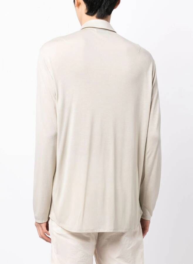 Post Archive Faction Shirt met rits Beige