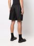 Prada Bermuda shorts met elastische taille Zwart - Thumbnail 4