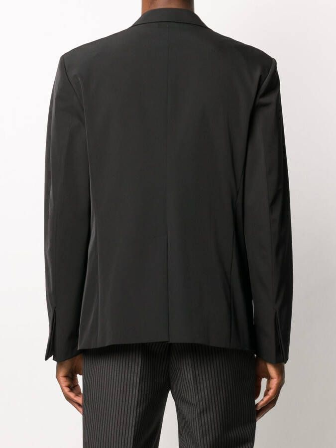 Prada Blazer met enkele rij knopen Zwart