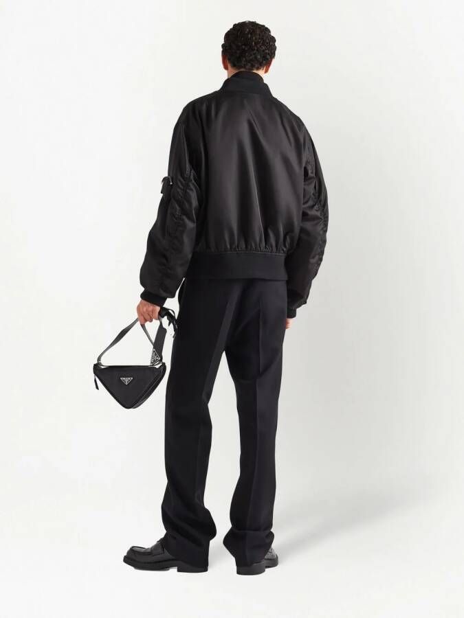 Prada Re-Nylon bomberjack Zwart