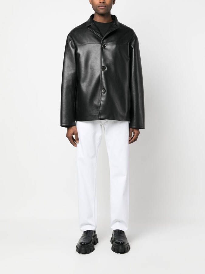 Prada Broek met logoplakkaat Wit