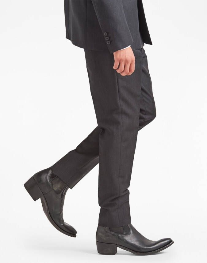 Prada Pantalon van mohair Grijs