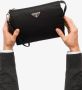 Prada Buidel van saffiano leer Zwart - Thumbnail 5