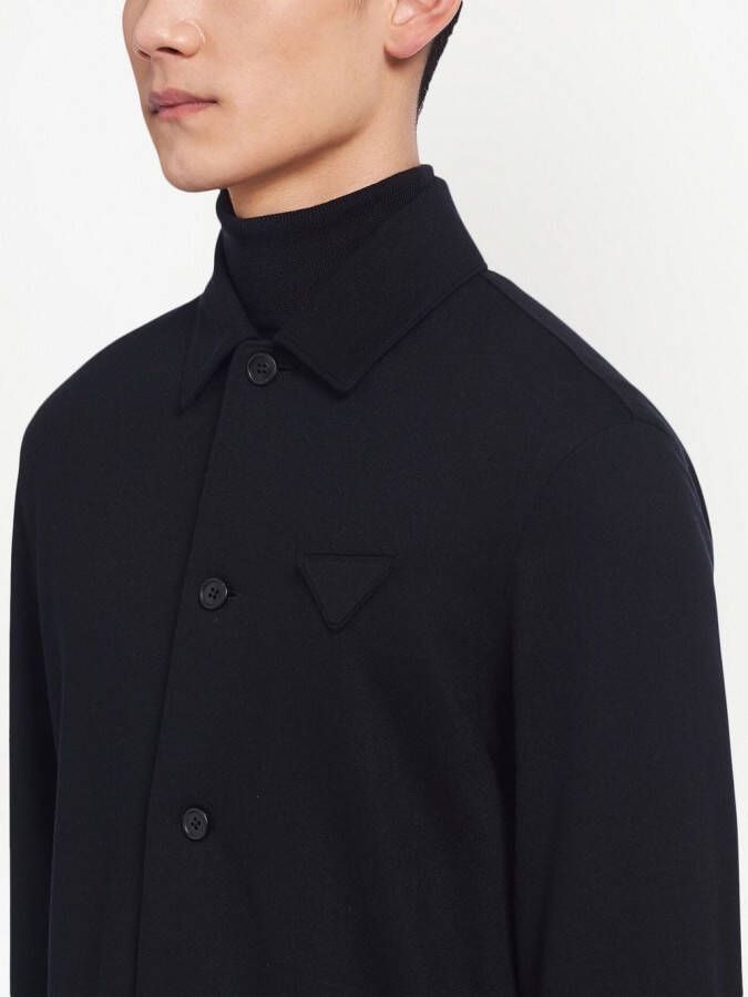 Prada Button-up overhemd Zwart
