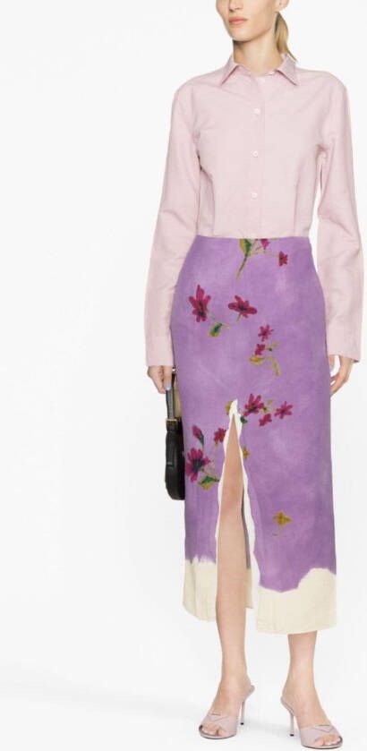 Prada Button-up blouse Roze