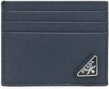 Prada classic pasjeshouder Blauw