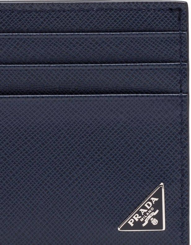 Prada classic pasjeshouder Blauw