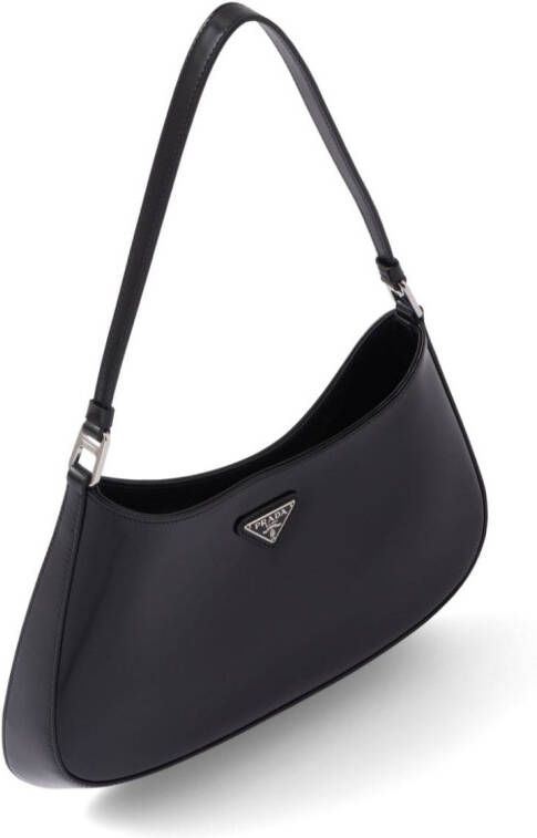 Prada Cleo schoudertas Zwart