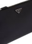 Prada Clutch met logoplakkaat Zwart - Thumbnail 4