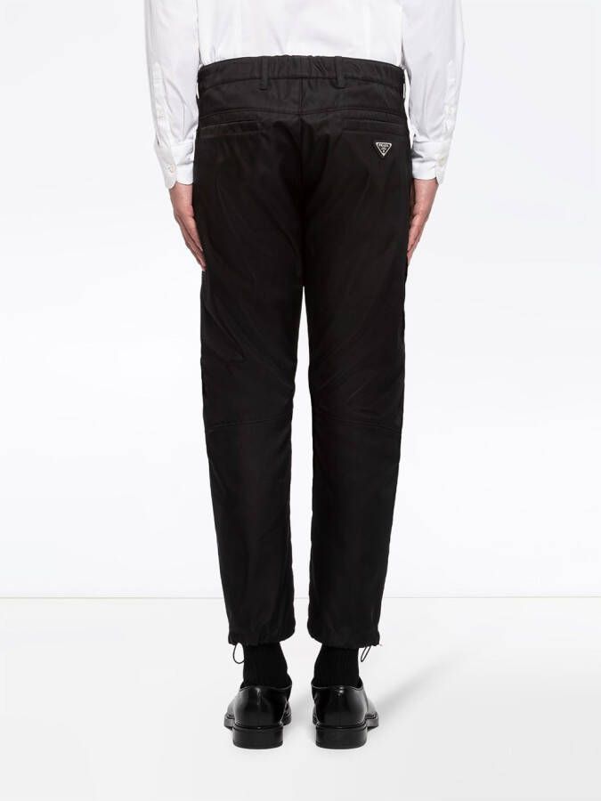 Prada Cropped broek Zwart