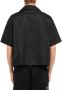 Prada Re-Nylon overhemd met korte mouwen Zwart - Thumbnail 4