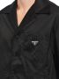Prada Re-Nylon overhemd met korte mouwen Zwart - Thumbnail 5