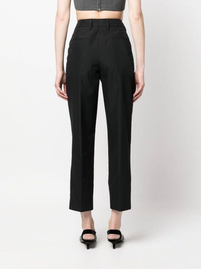 Prada Cropped pantalon Zwart