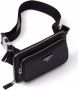 Prada Crossbodytas met logoplakkaat Zwart - Thumbnail 4