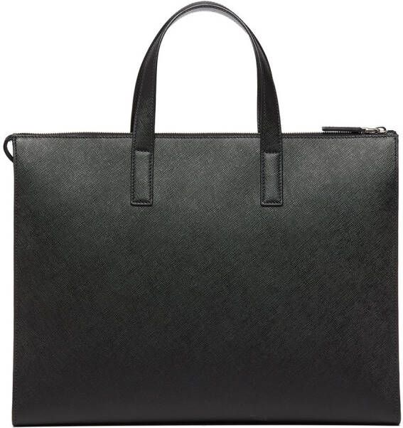 Prada Draagtas van Saffiano leer Zwart