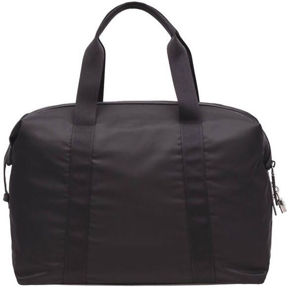 Prada Duffeltas van recycled nylon Zwart