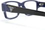 Prada Eyewear Bril met vierkant montuur Blauw - Thumbnail 3